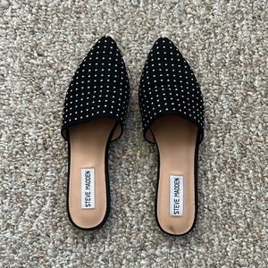 Steve madden black loafers